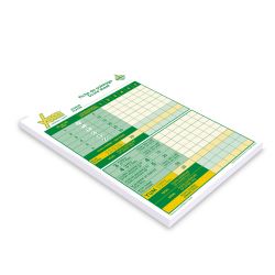 JEU YUM - BLOC FICHES DE POINTAGES